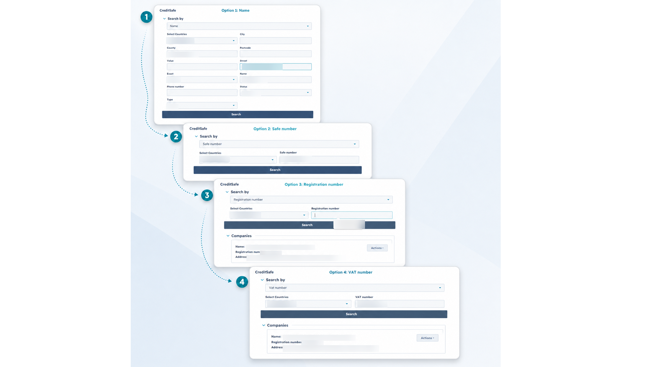 Creditsafe search